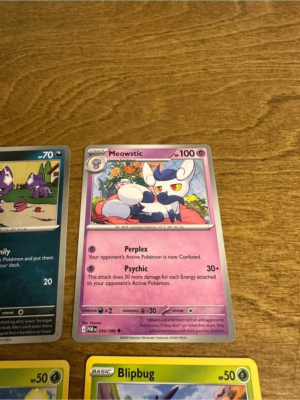 Lot of 10 Cute Pokemon Cards